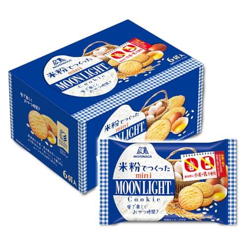 森永製菓 米粉でつくったミニムーンライト 198g(33g×6袋） : FREE