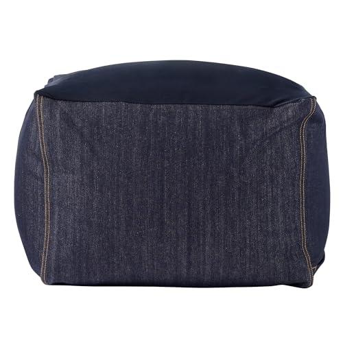 無印良品 体にフィットするソファ用 カバー 綿デニム ネイビー 小 幅45