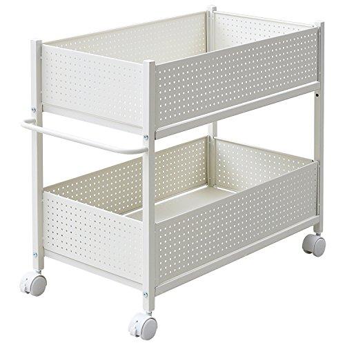 押入れ(クローゼット)収納 ラック 幅38×奥行75×高さ64.5cm 取っ手 山善(YAMAZEN) 押入れ(クローゼット)収納 ラック 幅38×奥行75×高さ64.5