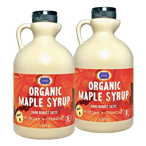 オーガニック メープルシロップ 1320g Maple Syrup 1320g (Dark
