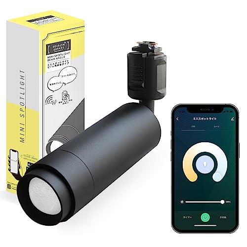 エジソンスマート Alexa対応のミニスポットライト (ダクトレール用