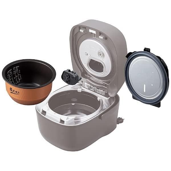 TOSHIBA 真空圧力IHジャー炊飯器 炎匠炊き(5.5合炊き) グランブラック RC-10VST(K) 炎匠炊き