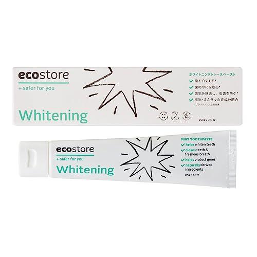 ecostore(エコストア) トゥースペースト 歯磨き粉 ホワイトニング 100g 天然重曹 フッ化物フリー 無添加 天然 植物由来 ミネラル（Yahoo!・FREE-Store）