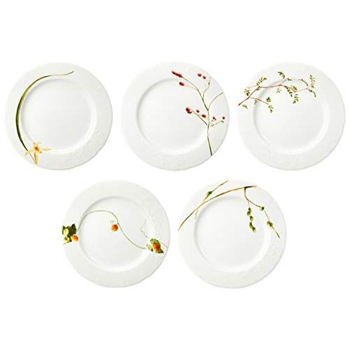 NARUMI(ナルミ) 食器セット 里花暦(さとはなごよみ) グリーン 花柄 5柄