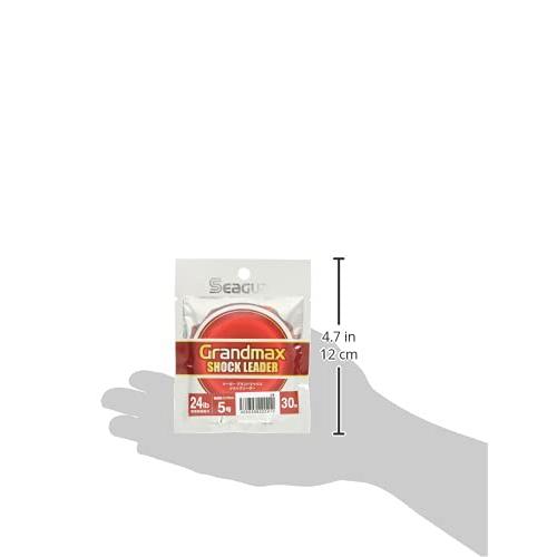 シーガー(Seaguar) ライン リーダー シーガーグランドマックスショックリーダー 釣り用フロロカーボンライン 30m 5号 24lb クリ｜free-store78｜03