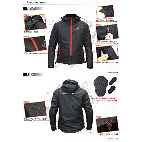 モトベース（MOTO BASE）春秋モデル 防風・防水 バイク用ジャケット