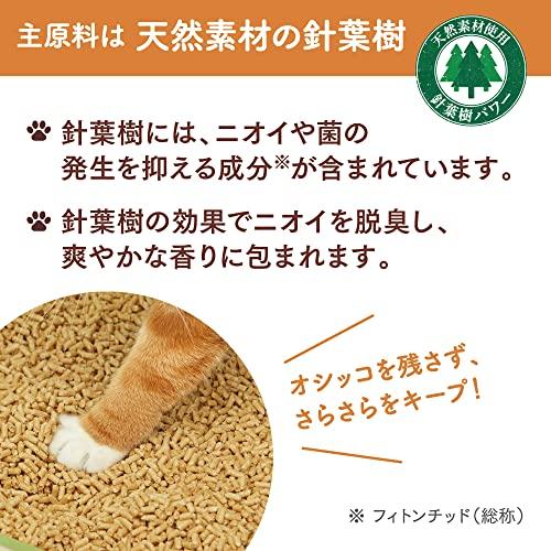 花王 ニャンとも清潔トイレ 脱臭・抗菌チップ 大きめの粒 2.5L×6個 (ケース販売)  システムトイレ用｜free-store78｜04