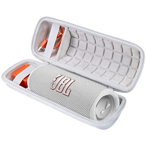 co2CREA 製 JBL Flip6/Flip5/Flip4 Bluetoothスピーカー用収納ケース (ハードケース ホワイト ハードケース｜free-store78｜02