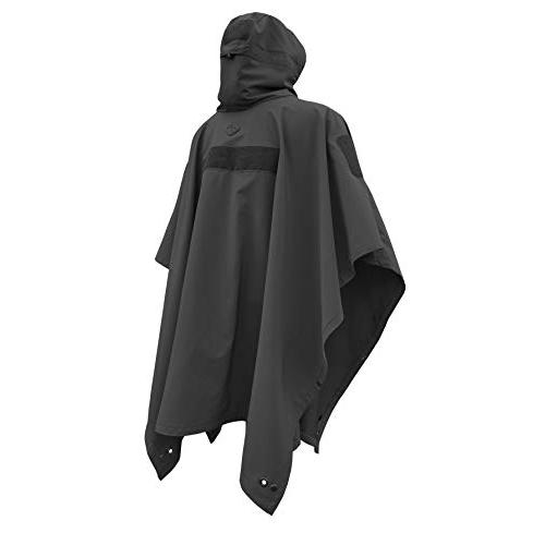 ハザード4 V. 2020 PonchoVilla Softshell Poncho Black free size｜free-store78｜03