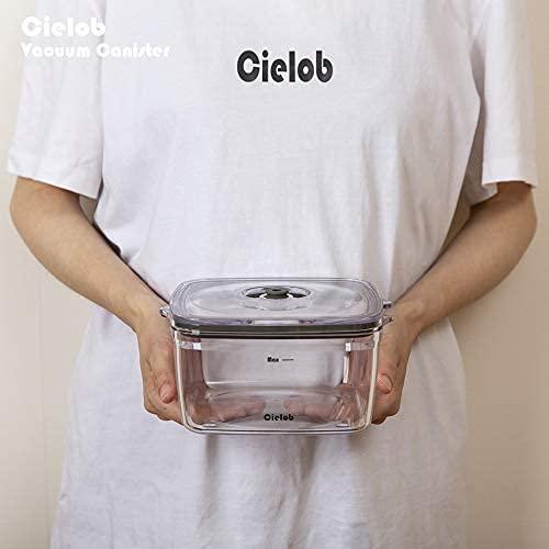 Cielob（セーロブ） 真空キャニスター 食材保存容器コンテナ おしゃれなキャニスター 簡単操作 真空状態 長持ち 食材のロスを減らす (スク｜free-store78｜07