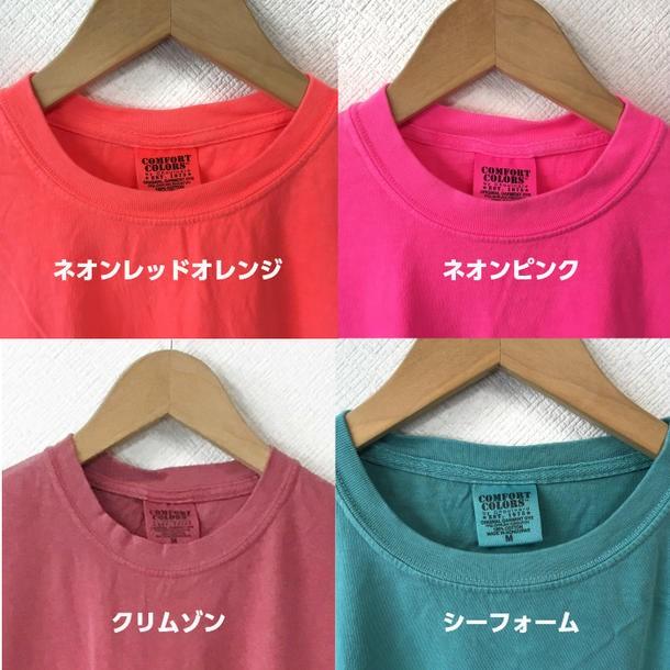 COMFORT COLORS 顔料染め Ｔシャツ ピグメントダイ 後染めTシャツ 夏フェスＴシャツ メール便 送料無料｜free-style｜03