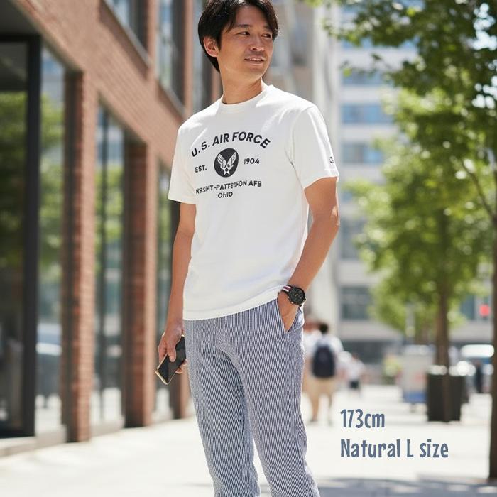 Tシャツ メンズ 半袖Tシャツ AIR FORC US FORCE 空軍 ミリタリー