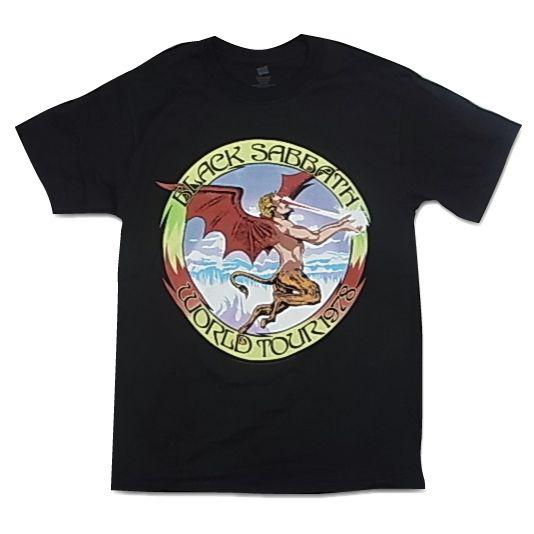 バンドTシャツ Black Sabbath ブラック・サバス WORLD TOUR 1978 バンドTシャツ Black Sabbath ブラック・サバス WORLD TOUR 1978