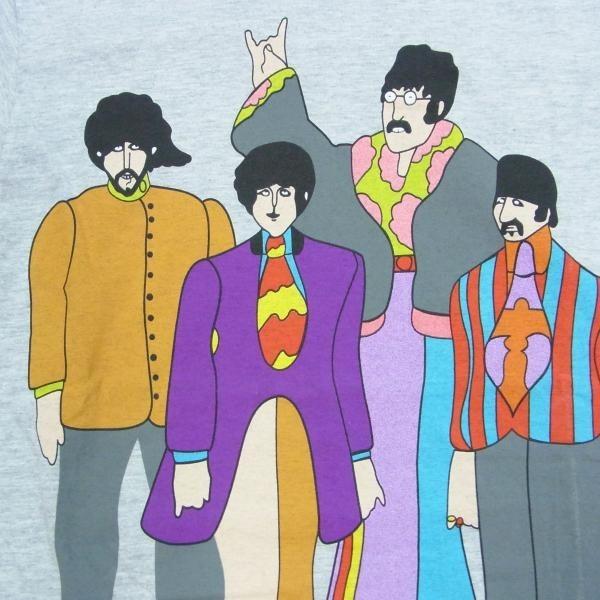 【希少・KITH公式】The Beatles イエローサブマリン　Tシャツ イエローサブマリン ビートルズ beatles 1998年製ヴィンテージT