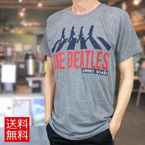The Beatles ザ ビートルズ Tシャツ Abbey Road アビーロード グレー メンズ ロックtシャツ バンドtシャツ 送料無料 Btls050 Free Style 通販 Yahoo ショッピング