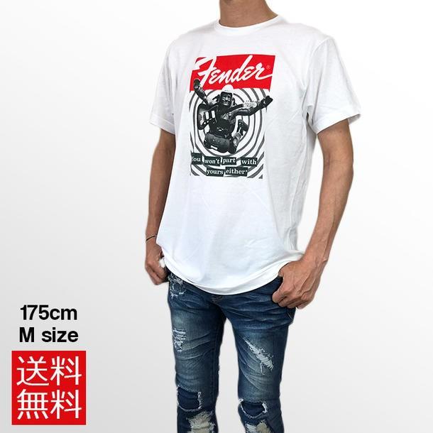 Fender フェンダー Tシャツ メンズ レディース バンドT 正規品 ロック 