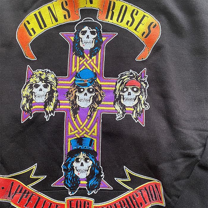 GUNS N' ROSES スカルデザイン パーカー Lサイズ GUNS N' ROSES パーカー Lサイズ 公式品 - メルカリ