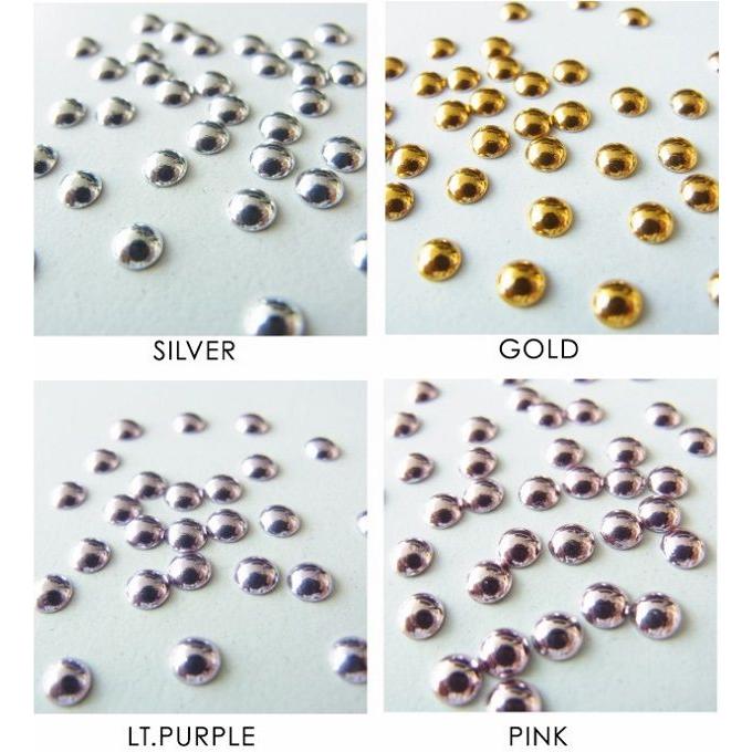 ドーム スタッズ ホットフィックス 手芸 デコ ドーム型 ハーフラウンド