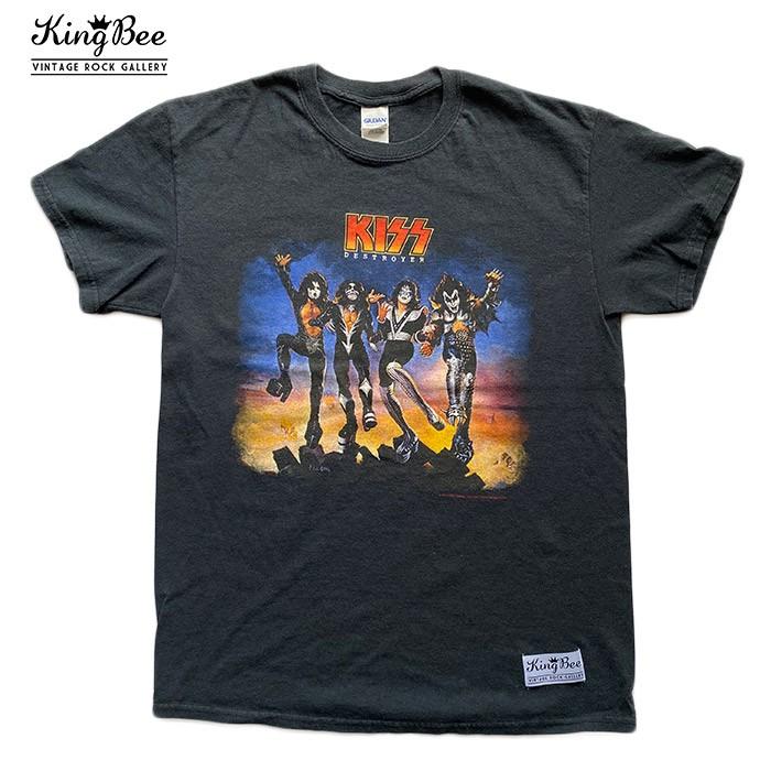 ビンテージ バンドtシャツ Kiss キッス ロックtシャツ Tシャツ 送料無料 Kingbee011 Free Style 通販 Yahoo ショッピング