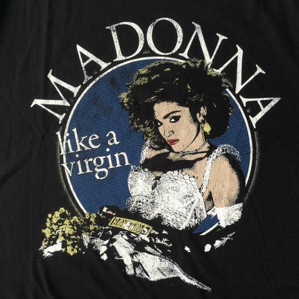 MADONNA マドンナ Tシャツ like a virgin ライク・ア MADONNA マドンナ Tシャツ like a virgin ライク・ア