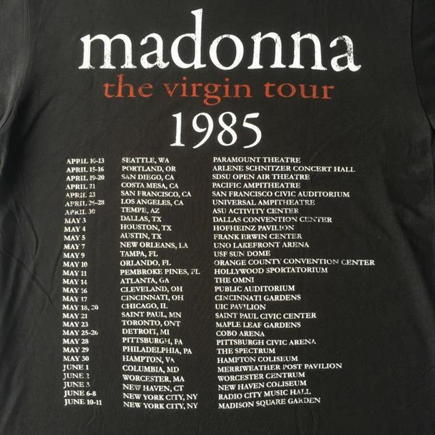 MADONNA マドンナ Tシャツ like a virgin ライク・ア MADONNA マドンナ Tシャツ like a virgin ライク・ア