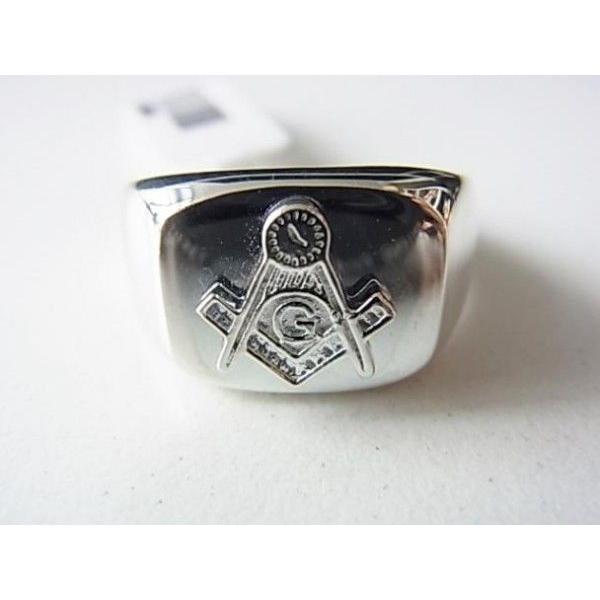 指輪　リング　フリーメイソン（確証なし） フリーメイソン FREE MASON スターリングシルバー925シルバー