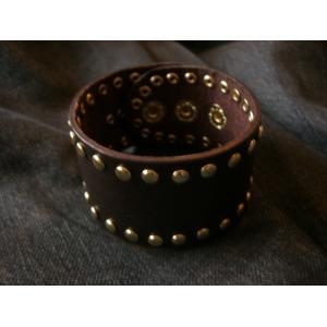 A.F.P. スタッズ付きレザーリストバンド A.F.P. スタッズ付きレザーリストバンド