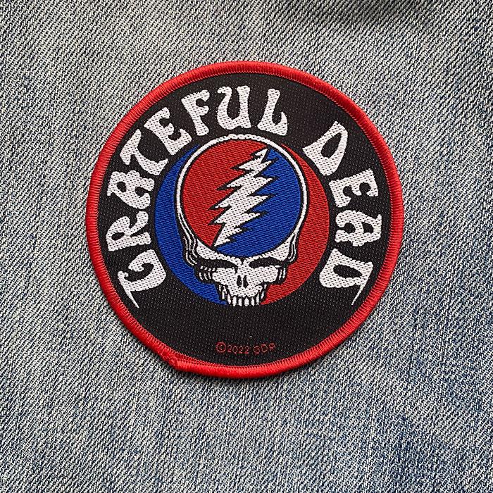 ワッペン GRATEFUL DEAD グレイトフルデッド STEEL YOUR FACE ロゴ ロック バンド ワッペン アイロンワッペン ワッペンアイロン | ブランド登録なし | 03