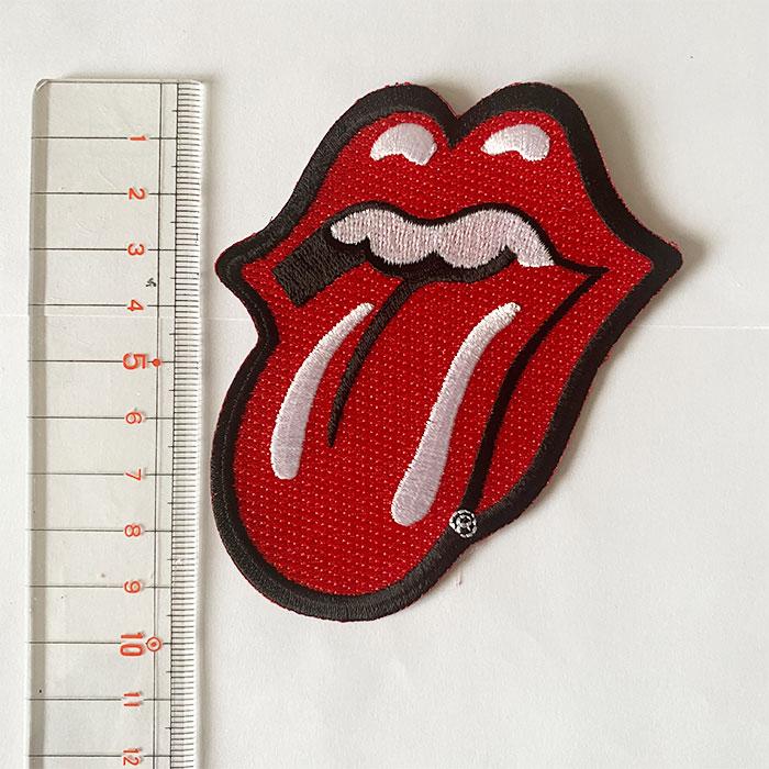 ワッペン The Rolling Stones ローリング・ストーンズ ベロマーク ロック バンドワッペン アイロンワッペン ワッペンアイロン | ブランド登録なし | 02
