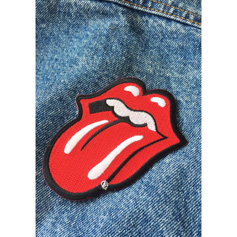 ワッペン The Rolling Stones ローリング・ストーンズ ベロマーク ロック バンドワッペン アイロンワッペン ワッペンアイロン | ブランド登録なし | 04