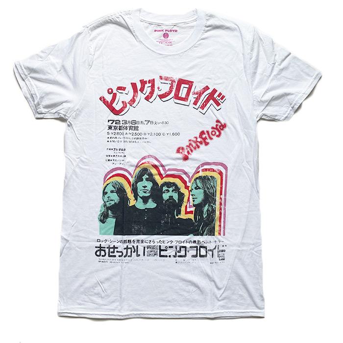 PINK FLOYD ピンク・フロイド Tシャツ 日本ツアー 1972 ROCK 70 PINK FLOYD ピンク・フロイド Tシャツ 日本ツアー 1972 ROCK 70