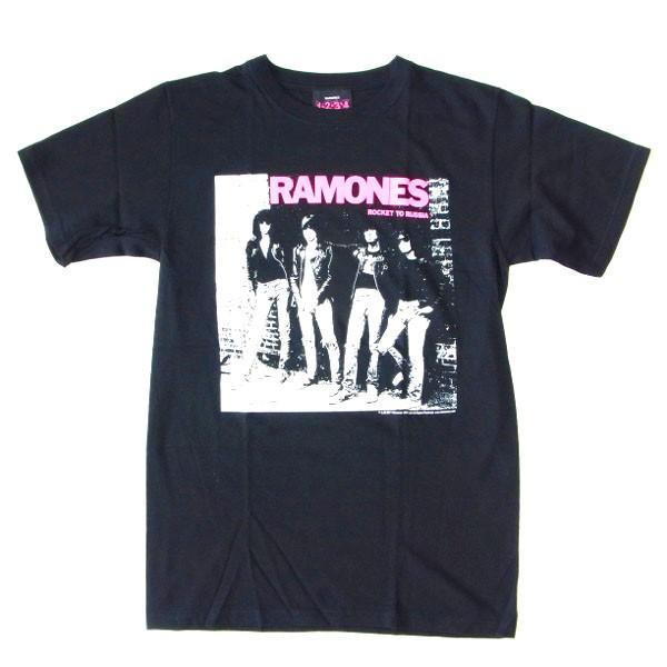 RAMONES ラモーンズ Tシャツ rocket to russia メンズ バンドTシャツ ロックTシャツ