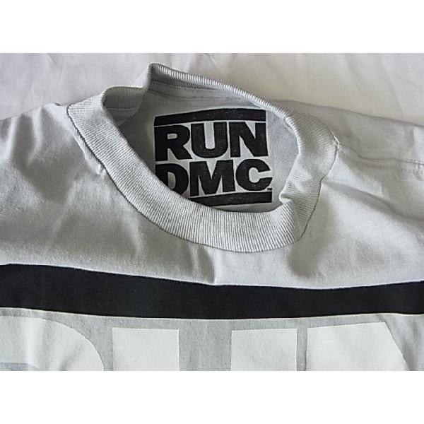 RUN DMC/ランディエムシー ロゴ　グレー　Tシャツ｜free-style｜03