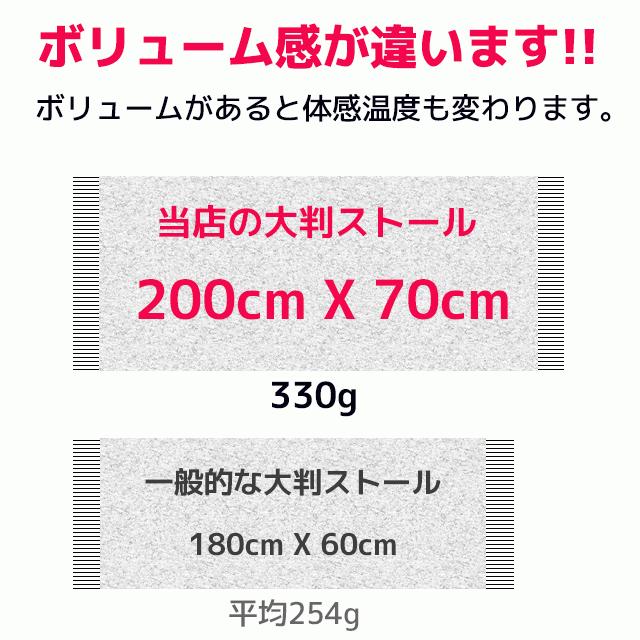 カシミヤ ストール 大判ストール 厚手 チェック柄 ウール ひざ掛け 200cmX70cm カシミヤ混 大判ストール プレゼント｜free-style｜09