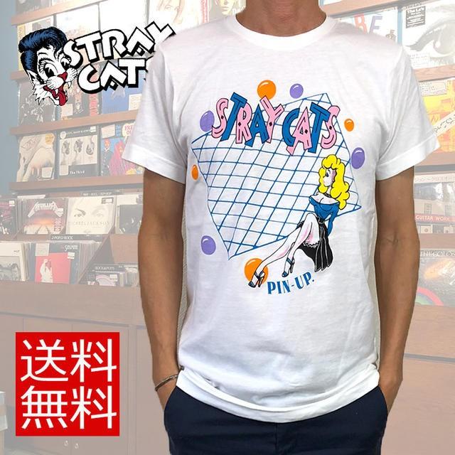 STRAY CATS ストレイキャッツ Tシャツ 80年代 ロゴ ホワイト メンズ ロックTシャツ バンドTシャツ 送料無料  :straycats009:FREE STYLE - 通販 - Yahoo!ショッピング