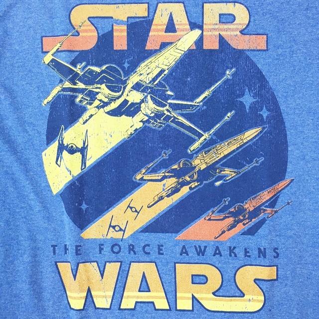 STAR WARS スター・ウォーズ Tシャツ フォースの覚醒 Xウィング メンズ 映画Tシャツ｜free-style｜02