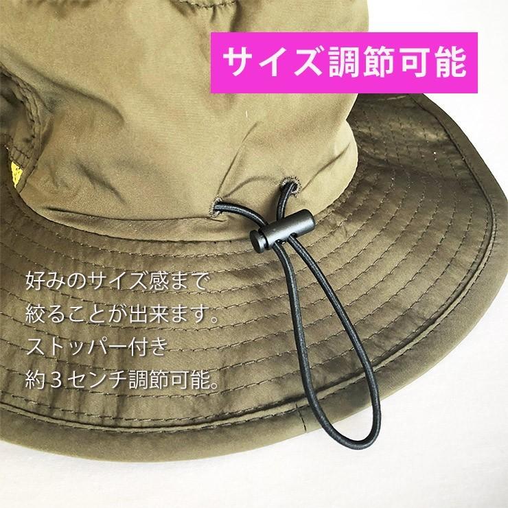 帽子メンズ サファリハット ハット バケットハット 撥水帽子 夏フェス