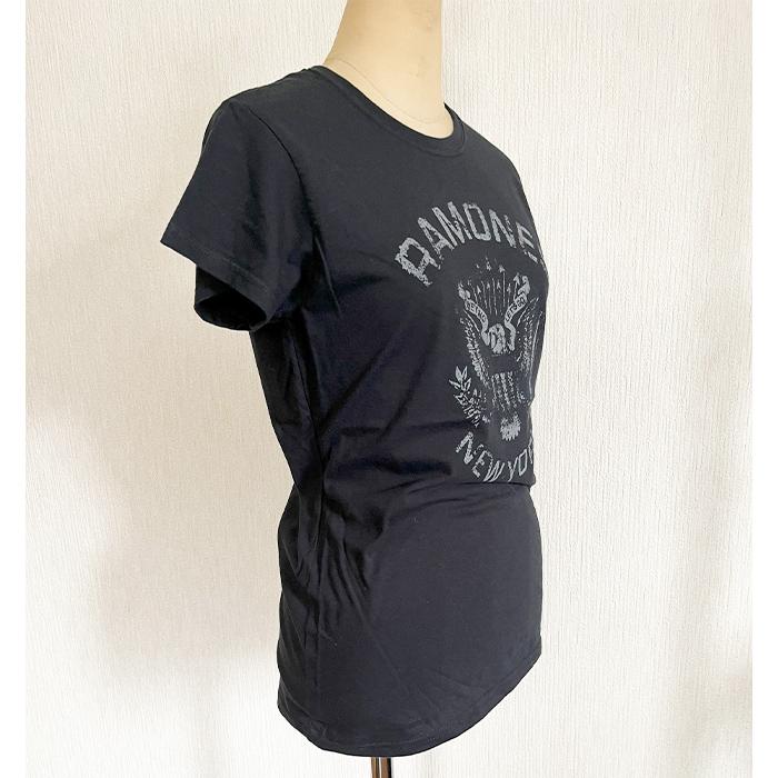 Ramones ラモーンズ Tシャツ レディース バンドT ロックT 半袖 綿100
