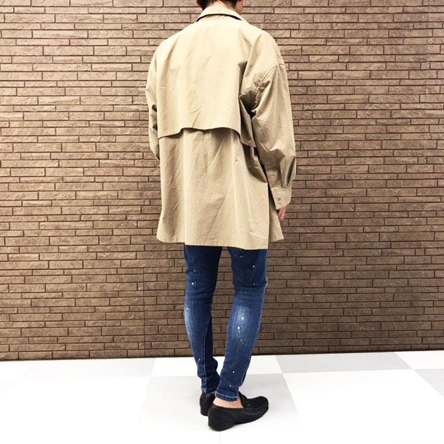 TMDL 《 ストレッチ ダメージ デニム 裾 リブ サルエル スキニー