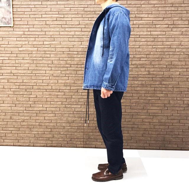 Tmdl デニム シャツ フーディー メンズ レディース 男女兼用 Vintage Like Hooded Denim Shirts パーカー ジャケット ジージャン Fwp Free Way Joetsu 通販 Yahoo ショッピング