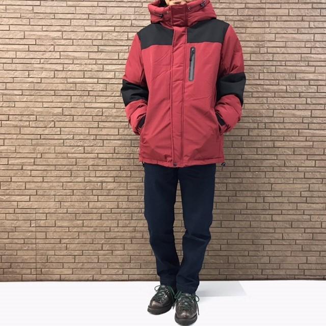 SUGGESTION 超撥水 & ストレッチ 配色 切替 中綿 マウンテン SUGGESTION 超撥水 & ストレッチ 配色 切替 中綿 マウンテン
