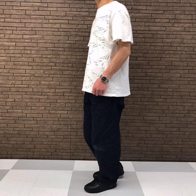 LiSS（ リス ) 千切って着る ロゴ プリント Tシャツ ☆ メンズ ユニセックス 男女兼用 ギフト プレゼント 白 黒 カットソー You Tube 用にｗ｜free-way-patio｜04