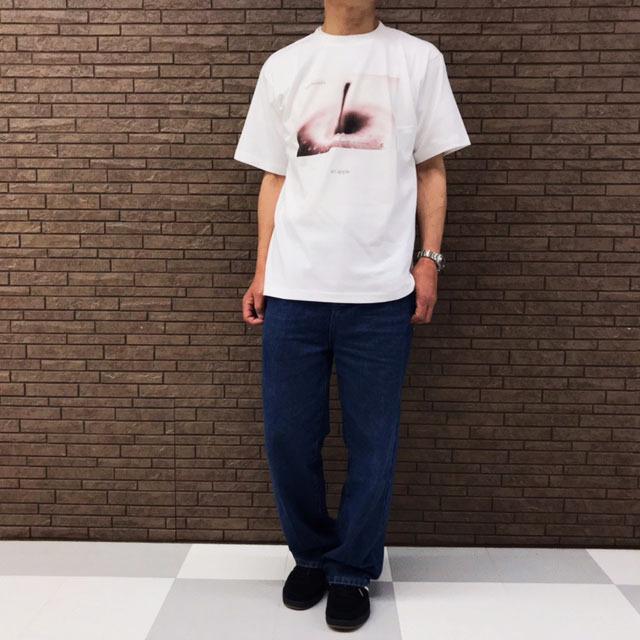 NOISESCAPE ノイズスケープ セミ フレア ワンタック センタープレス