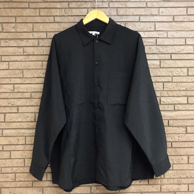 SUGGESTION ストレッチ ドルマン スリーブ ビッグ シャツ