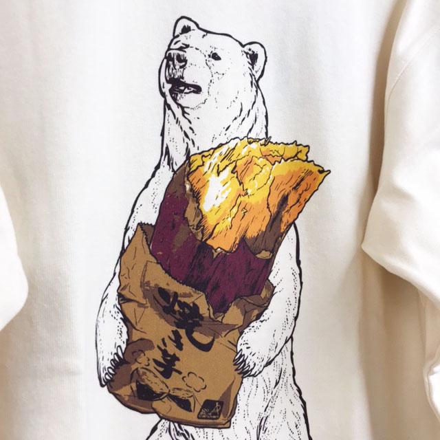go slow caravan 超 ヘビー USA/C 焼き芋 クマ ロングスリーブ go slow caravan 超 ヘビー USA/C 焼き芋 クマ ロングスリーブ