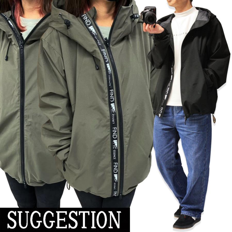 SUGGESTION SUGGESTION 3WAY フロント スーパー撥水 ナチュラル