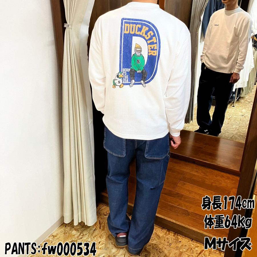 COB MASTER Duckster D ロゴ サーマル L/S TEE ☆ ダックスター