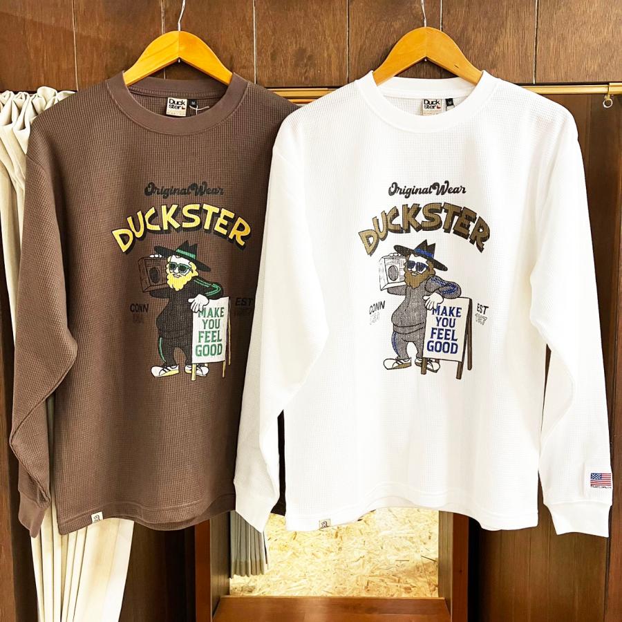 Duckster ジャージ オジサン サーマル L/S TEE ☆ ダックスター