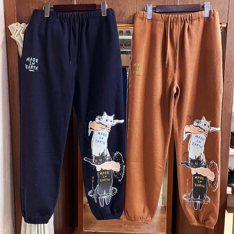go slow caravan ☆ eco lead 裏起毛 地球から連れてこられた 猫