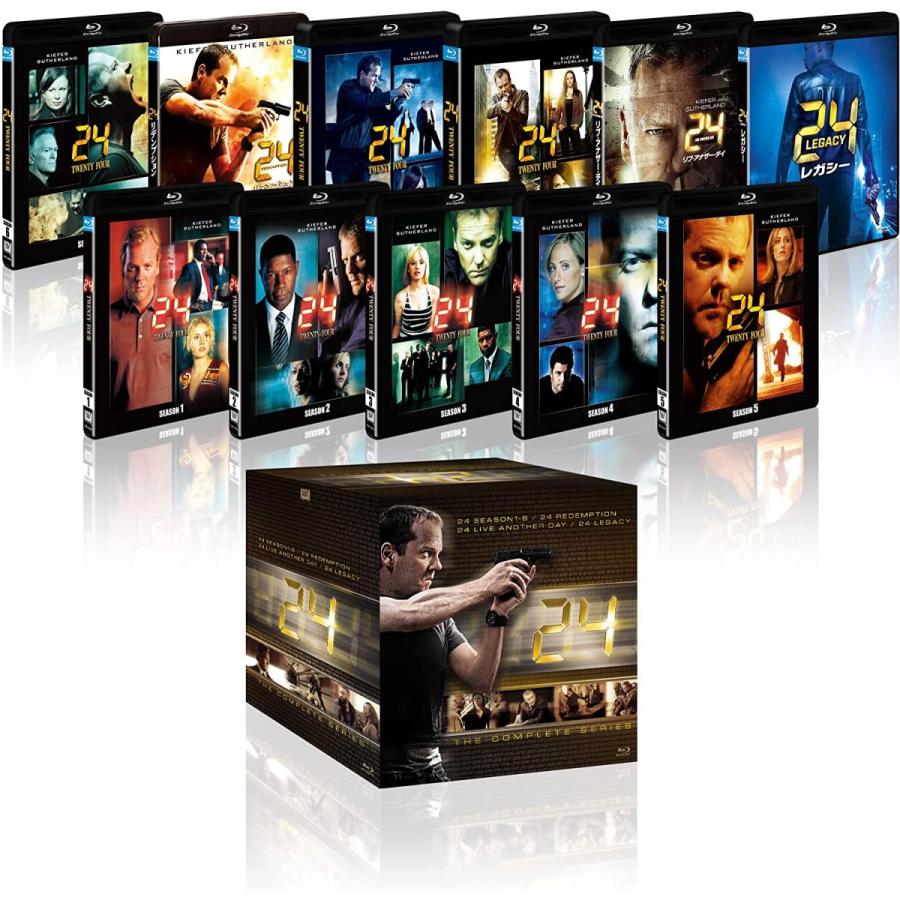 24 -TWENTY FOUR- コンプリート ブルーレイBOX (「24 -TWENTY FOUR- レガシー」付) [Blu-ray]